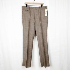 New YSL Yves Saint Laurent Wool Trouser Pants Suit Wedding Guest Work Formal 38